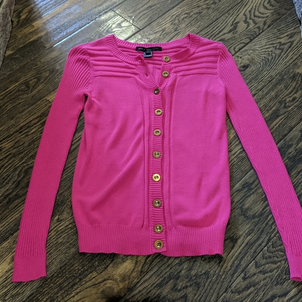 Marc by Marc Jacobs Pink Cardigan Sweater